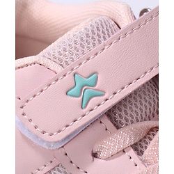 Cute Walk by Babyhug Velcro Closure Sneakers - Pink - EU 27 Pink