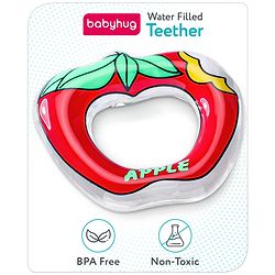 Babyhug Water Filled Teether Apple Shape - Red