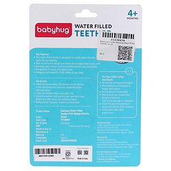 Babyhug Water Filled PVC Mangoo Kaccha Shape Teether- Green