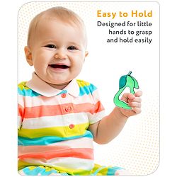 Babyhug Water Filled PVC Peru Shape Teether- Green