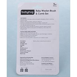 Babyhug Brush & Comb Set - Blue