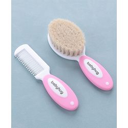 Babyhug Brush & Comb Set - Pink