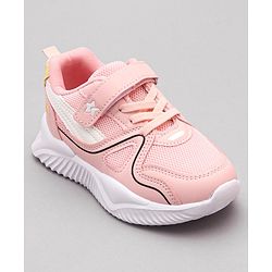 Cute Walk by Babyhug Velcro Closure Sneaker Shoes - Pink - EU 27 Pink