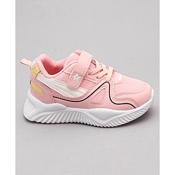 Cute Walk by Babyhug Velcro Closure Sneaker Shoes - Pink - EU 27 Pink