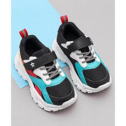 Cute Walk by Babyhug Velcro Closure Sneaker Shoes - Black