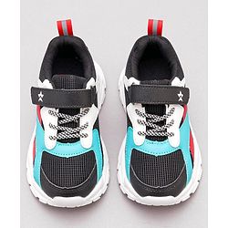 Cute Walk by Babyhug Velcro Closure Sneaker Shoes - Black