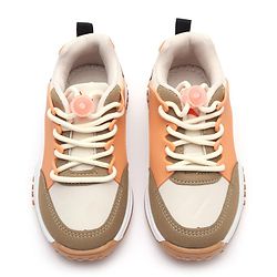 Cute Walk by Babyhug Sneakers With Lace Closure Solid - Beige