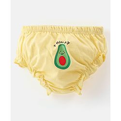 Babyhug 100% Cotton Bloomer With Fruits Print Pack Of 7 - Multicolour
