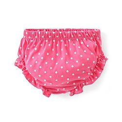 Babyhug 100% Cotton Knit Rabbit Flower & Dots Print Bloomers  Pack of 7- Multicolour
