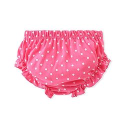 Babyhug 100% Cotton Knit Rabbit Flower & Dots Print Bloomers  Pack of 7- Multicolour