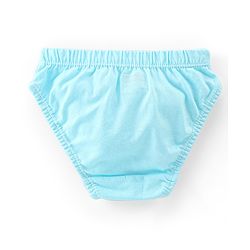 Babyhug 100% Cotton Panties With Floral Print Pack Of 3 - Blue & Pink