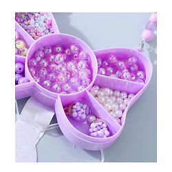Babyhug DIY Jewellery Kit with Threads-  Multicolor