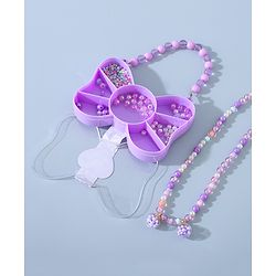 Babyhug DIY Jewellery Kit with Threads-  Multicolor