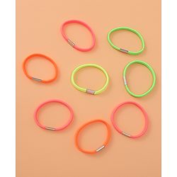Babyhug Rubber Bands & Scrunchies Sets Free Size - Multicolor