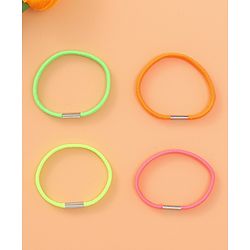 Babyhug Rubber Bands & Scrunchies Sets Free Size - Multicolor