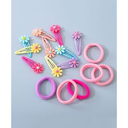 Babyhug Hair Accessories Combo Set Free Size Pack of 30 - Multicolour
