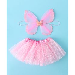 Babyhug Butterfly Wings and Costume Set - Pink