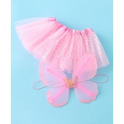Babyhug Butterfly Wings and Costume Set - Pink