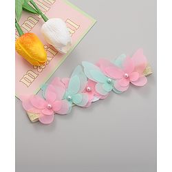 Babyhug Unicorn Costume Set With Headband - Dark Pink