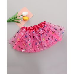 Babyhug Unicorn Costume Set With Headband - Dark Pink
