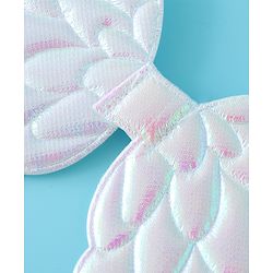 Babyhug Butterfly Wings and Costume Set - White