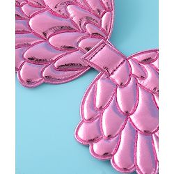 Babyhug Butterfly Wings and Costume Set - Light Pink