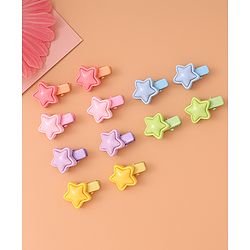Babyhug Hair Pins and Clips Pack of 12 - Multicolor