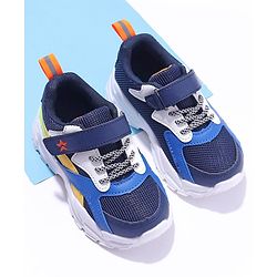 Cute Walk by Babyhug Sneaker Shoes - Navy Blue