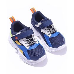 Cute Walk by Babyhug Sneaker Shoes - Navy Blue