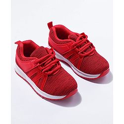 Cute Walk by Babyhug Sneaker - Red