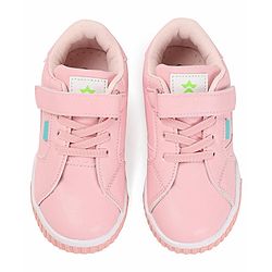 Cute Walk by Babyhug Color Block Sneakers with Velcro Closure - Pink