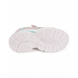 Cute Walk by Babyhug Sneakers With Velcro Closure - Pink