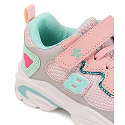 Cute Walk by Babyhug Sneakers With Velcro Closure - Pink