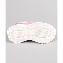 Cute Walk by Babyhug Sneakers Shoes With Velcro Closure Solid - Purple