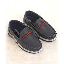 Cute Walk by Babyhug Formal & Partywear Slip On Shoes - Navy Blue
