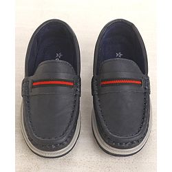 Cute Walk by Babyhug Formal & Partywear Slip On Shoes - Navy Blue