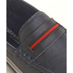 Cute Walk by Babyhug Formal & Partywear Slip On Shoes - Navy Blue