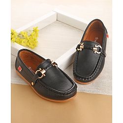 Cute Walk by Babyhug Slip Ons Party Wear Shoes - Navy Blue