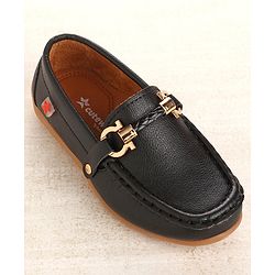 Cute Walk by Babyhug Slip Ons Party Wear Shoes - Navy Blue