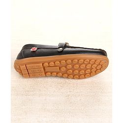 Cute Walk by Babyhug Slip Ons Party Wear Shoes - Navy Blue
