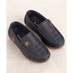 Cute Walk by Babyhug Slip On Loafers - Blue