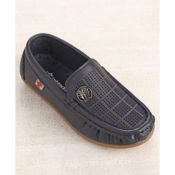 Cute Walk by Babyhug Slip On Loafers - Blue