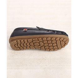 Cute Walk by Babyhug Slip On Loafers - Blue