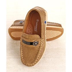 Cute Walk by Babyhug Slip On Formal Wear Shoes - Brown