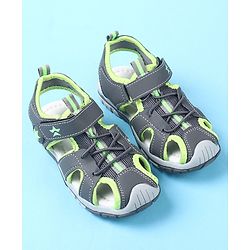 Cute Walk by Babyhug Velcro Closure Casual Sandals - Green