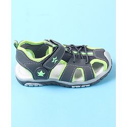 Cute Walk by Babyhug Velcro Closure Casual Sandals - Green