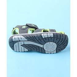 Cute Walk by Babyhug Velcro Closure Casual Sandals - Green
