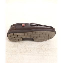 Cute Walk by Babyhug Slip On Formal & Partywear Shoes with Applique - Dark Brown