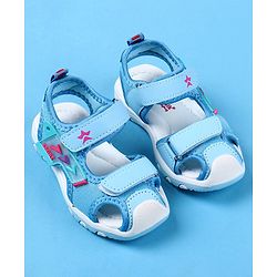 Cute Walk by Babyhug Sandals With Velcro Closure - Blue
