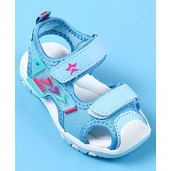 Cute Walk by Babyhug Sandals With Velcro Closure - Blue